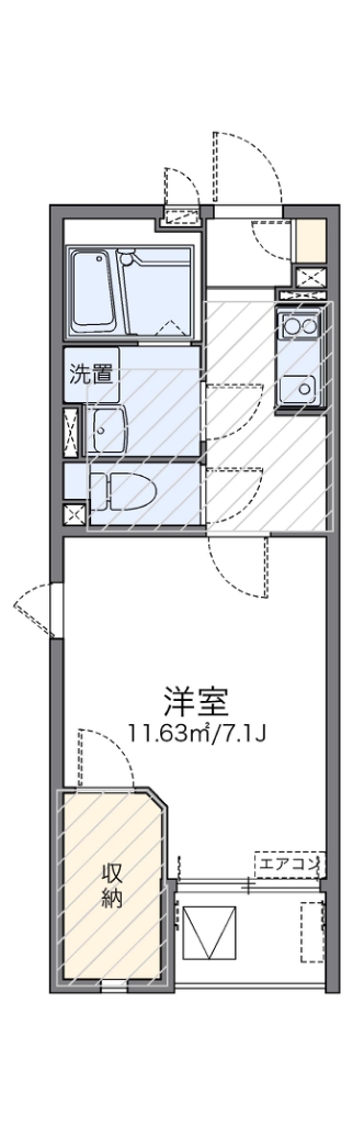 レオネクストコラッジョ 301号室 間取り