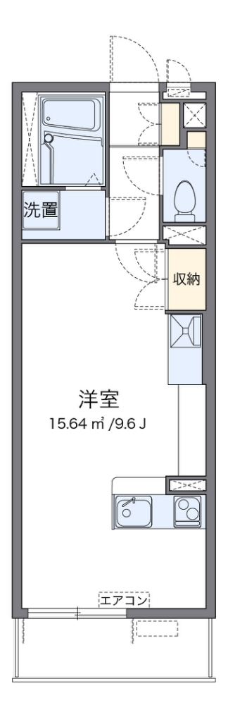 ミランダグラン　ルミエール 306号室 間取り