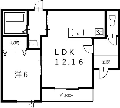 エマーブルⅣ 間取り