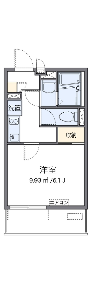 レオネクストティー　エム 303号室 間取り