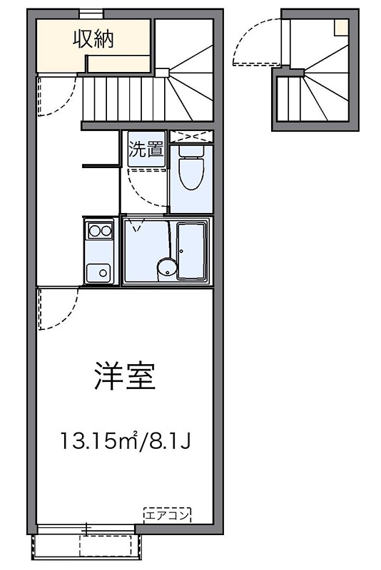自由が丘 間取り図