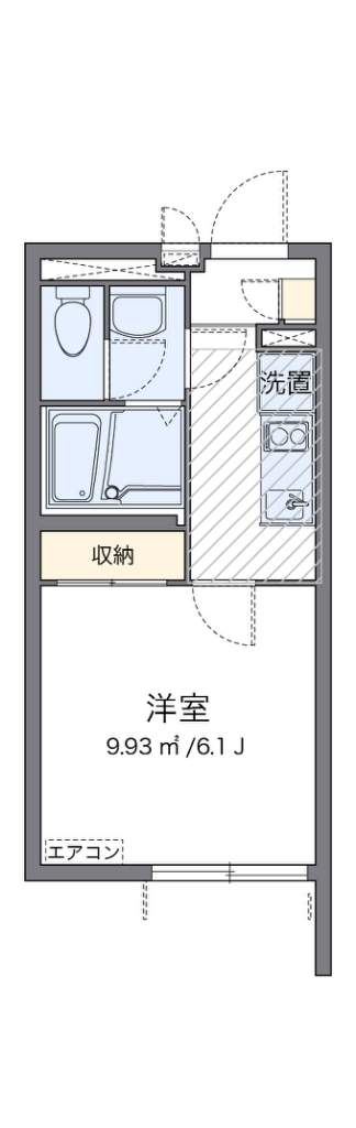 クレイノフェリス東四つ木 302号室 間取り