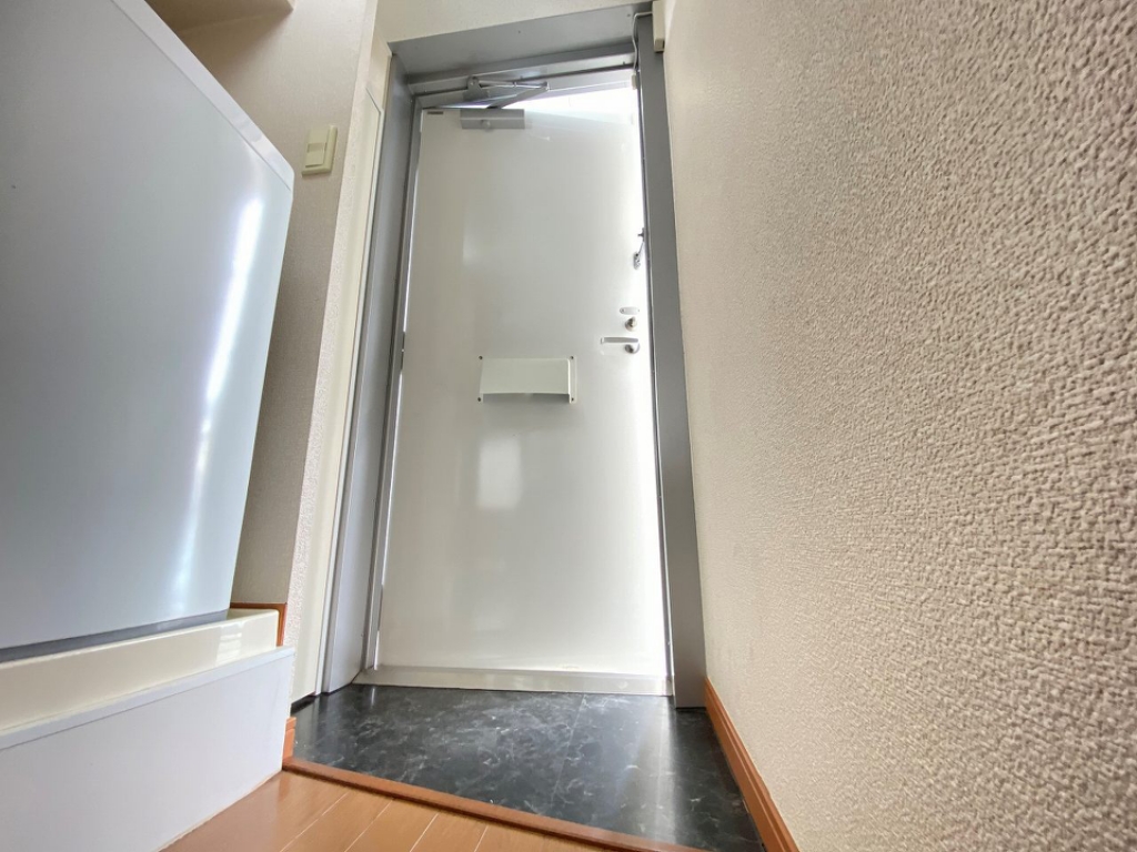 レオパレスカトレア 玄関