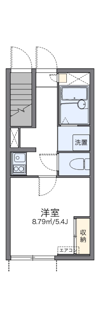 レオネクスト小金井パーク 101号室 間取り