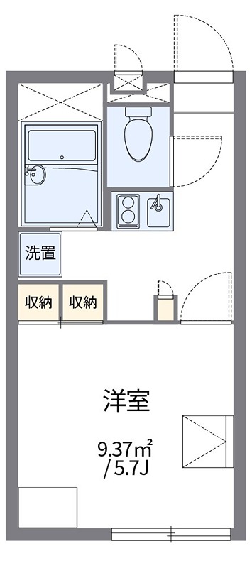 Ｍ＆Ｓ 202号室 間取り