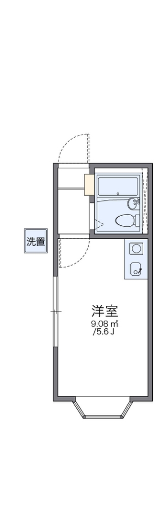 レオパレスＴＯＳＡ 101号室 間取り