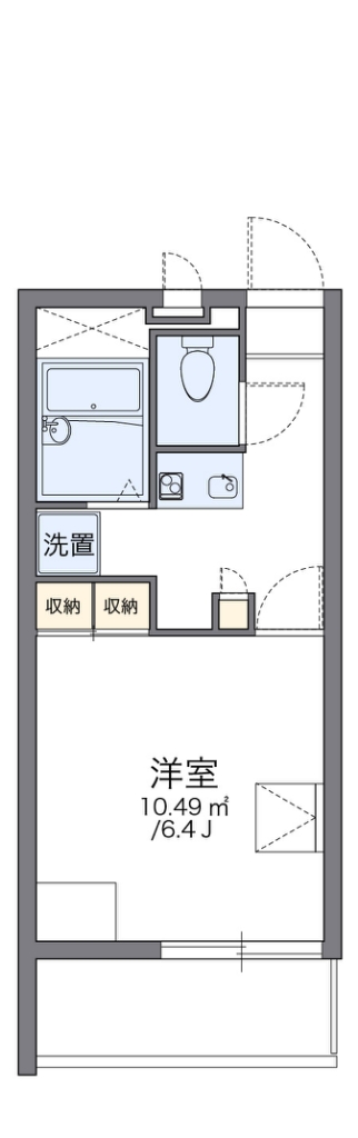 レオパレスＪＯＹ 305号室 間取り
