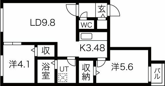 カオン山鼻 間取り