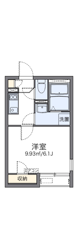 レオネクストエムズ早渕Ⅲ 101号室 間取り