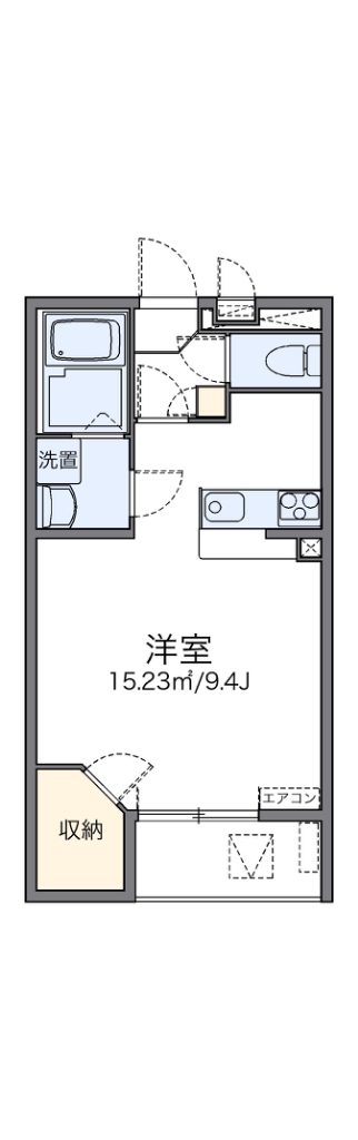 レオネクストグレースクレストⅢ 間取り図