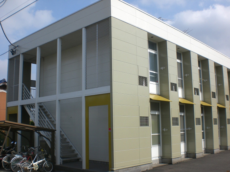 レオパレスクレールＢ 206号室 外観