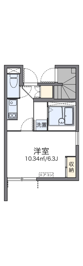 レオネクストルミエール西台Ⅱ 101号室 間取り