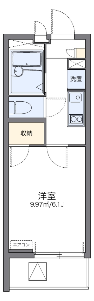 レオネクスト武蔵野第４ 202号室 間取り