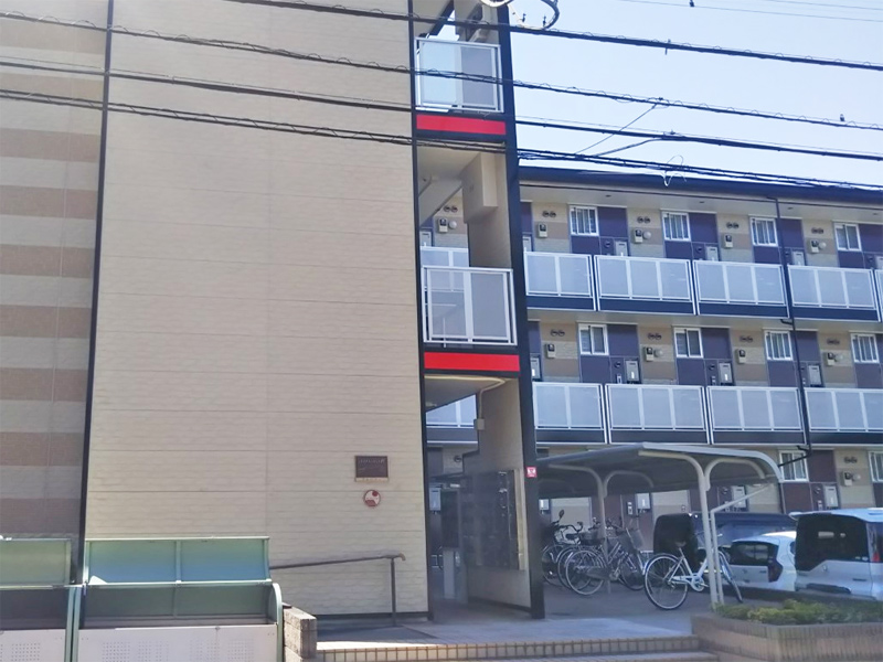 レオパレスブルージュ 207号室 外観