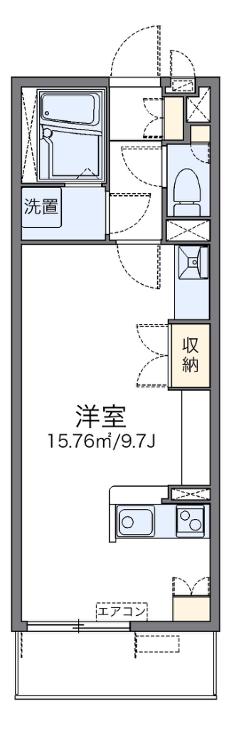 レオネクスト藤 306号室 間取り