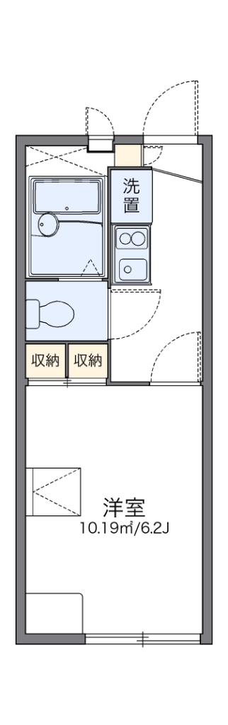 レオパレスＪ・Ｙ 103号室 間取り