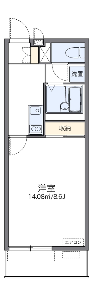 レオネクストふじみ野ヒルズ 304号室 間取り