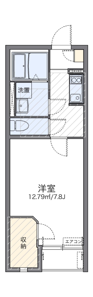 レオネクストピエノ　フィオーレ 103号室 間取り