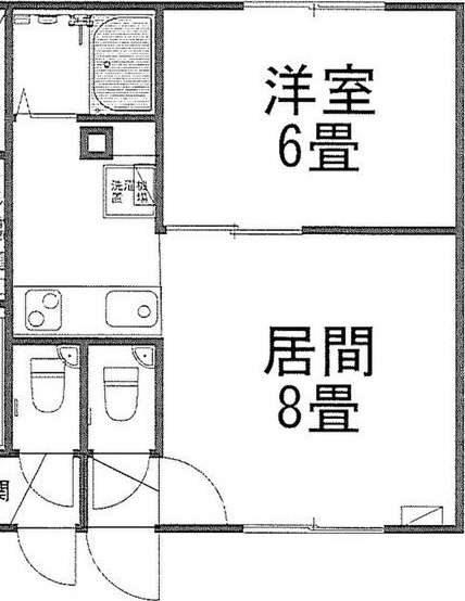パレス秀高第6 間取り