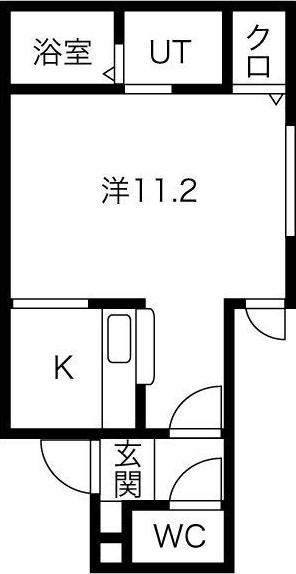 オハナS6W10 間取り
