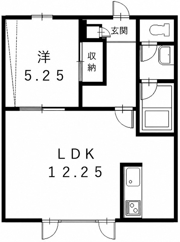 コーポ1139 間取り