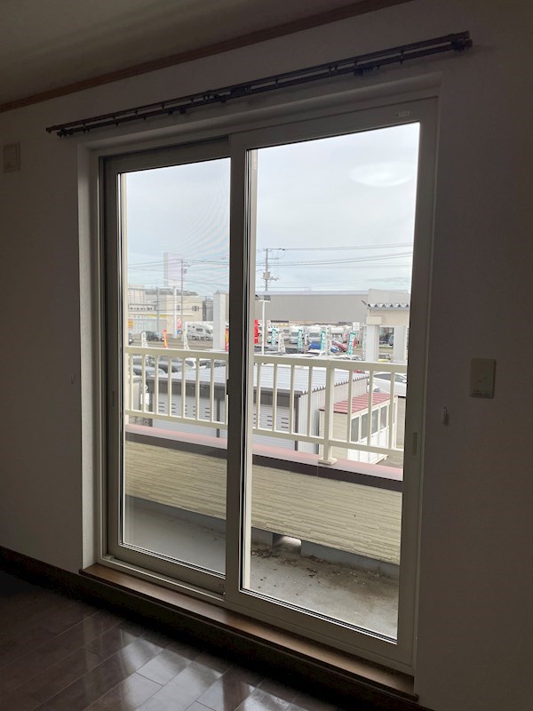 バップバーレンＮ館 ベランダ