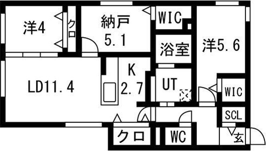 ARDER N11(アルディアN11) 間取り