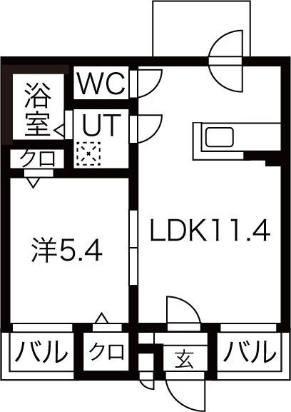 トレジャーキャッスル参番館 間取り