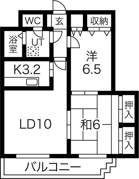 サンライト西岡 間取り