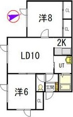 αNEXTウールー 間取り