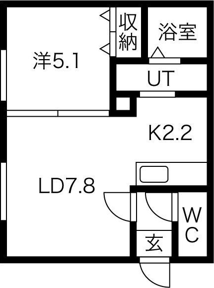 パストラーレ円山 間取り