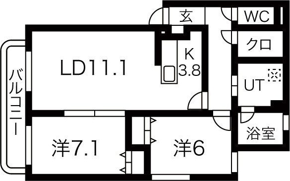 グランフォート伏見 間取り