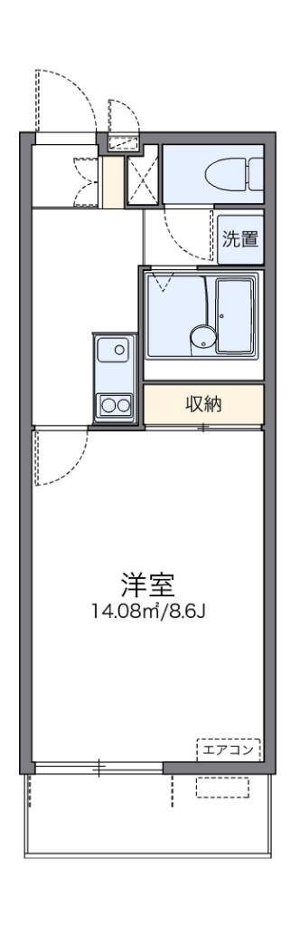 レオネクストブルーヴィラⅡ 間取り