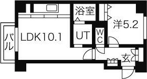 ゾネ医大キャンパス前 間取り