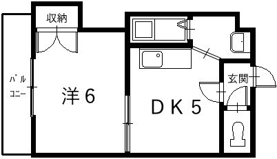 コーポエルム 間取り