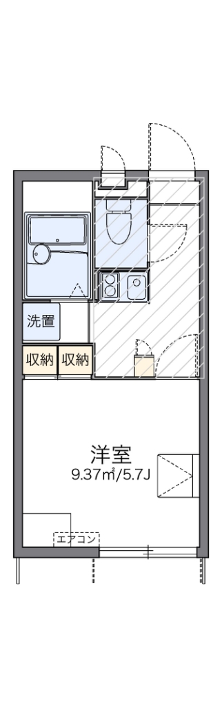 レオパレスベルウッド 間取り