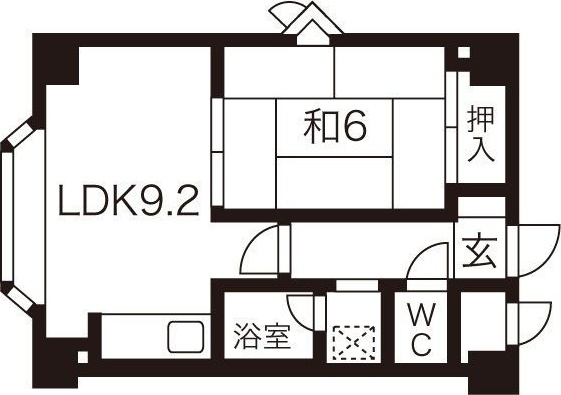ダイアパレス北34条 間取り