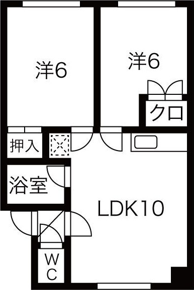 サンハイツN30 間取り
