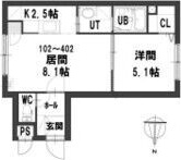 グランメール南麻生 間取り
