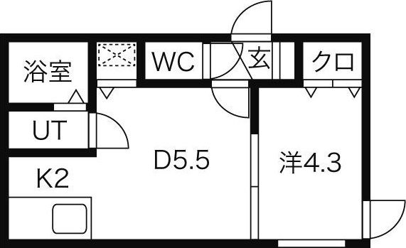 Flats LIDO菊水 間取り