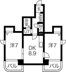DEVEX282　(デベックス282) 間取り