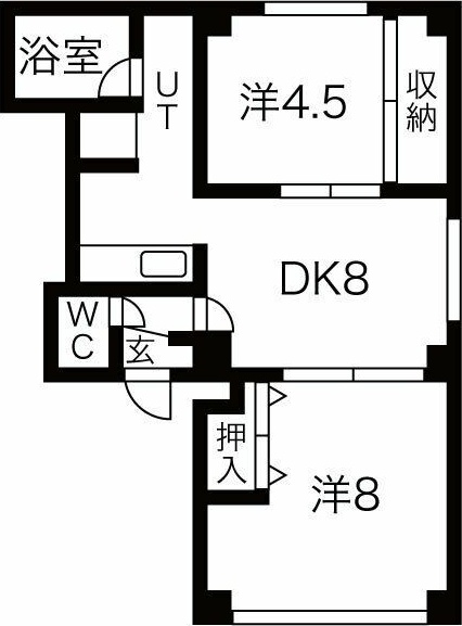 ノース266 間取り
