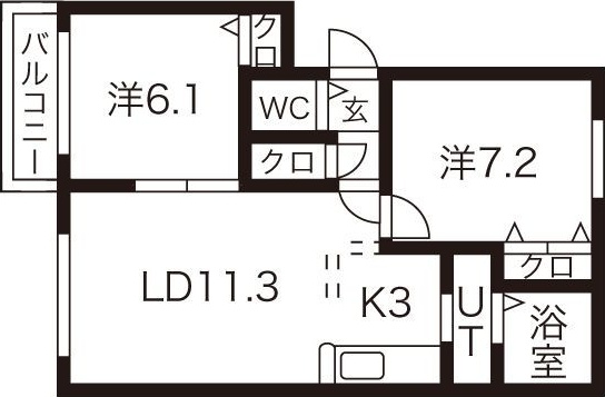 グランシャリオ 間取り