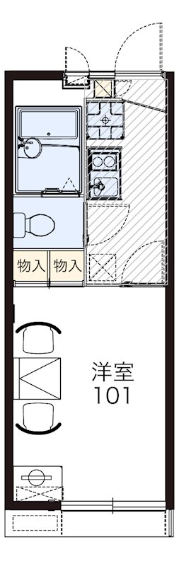 ＳｕｎｓｅｔＲｏｏｍ 間取り
