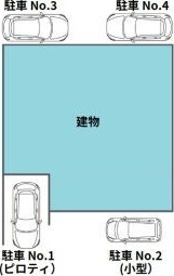 CASA　N7 駐車場