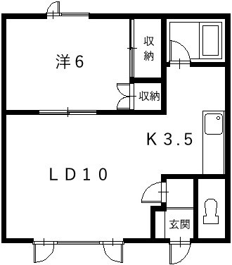 メゾンドール西町 間取り
