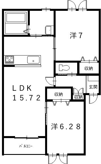 Etoile Matin（エトワールマタン） 間取り