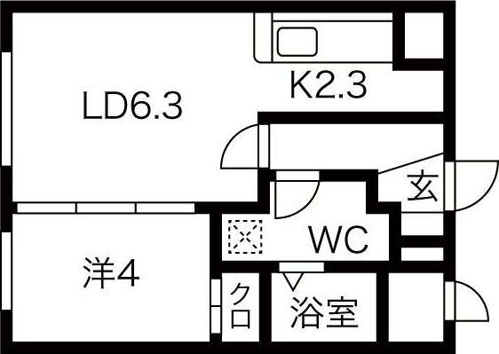 セカンドアベニューA 間取り