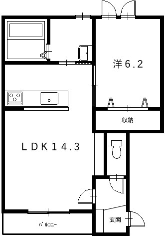 PHO THIN（フォーティン） 間取り