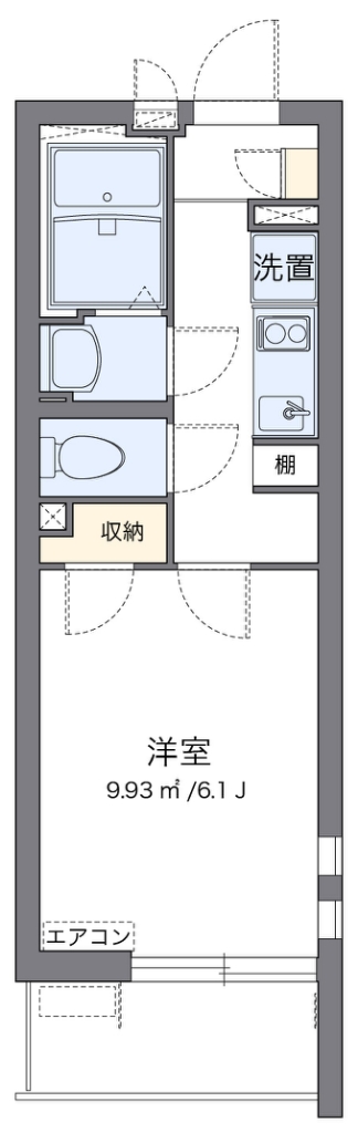 クレイノリバティ　レジデンス 間取り